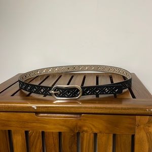 Unworn black cute belt